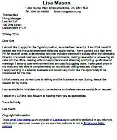 Sample cover letter for teacher assistant with no experience